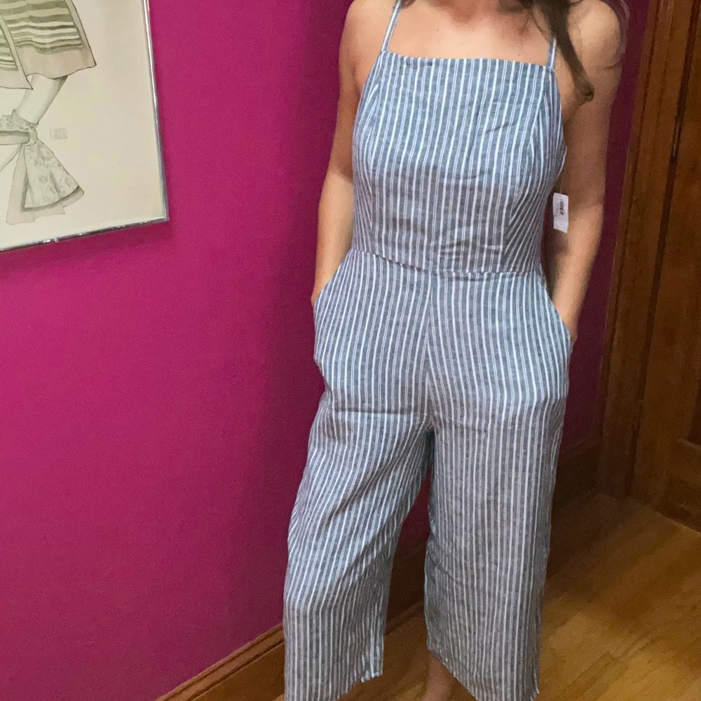 NWT Linen Romper